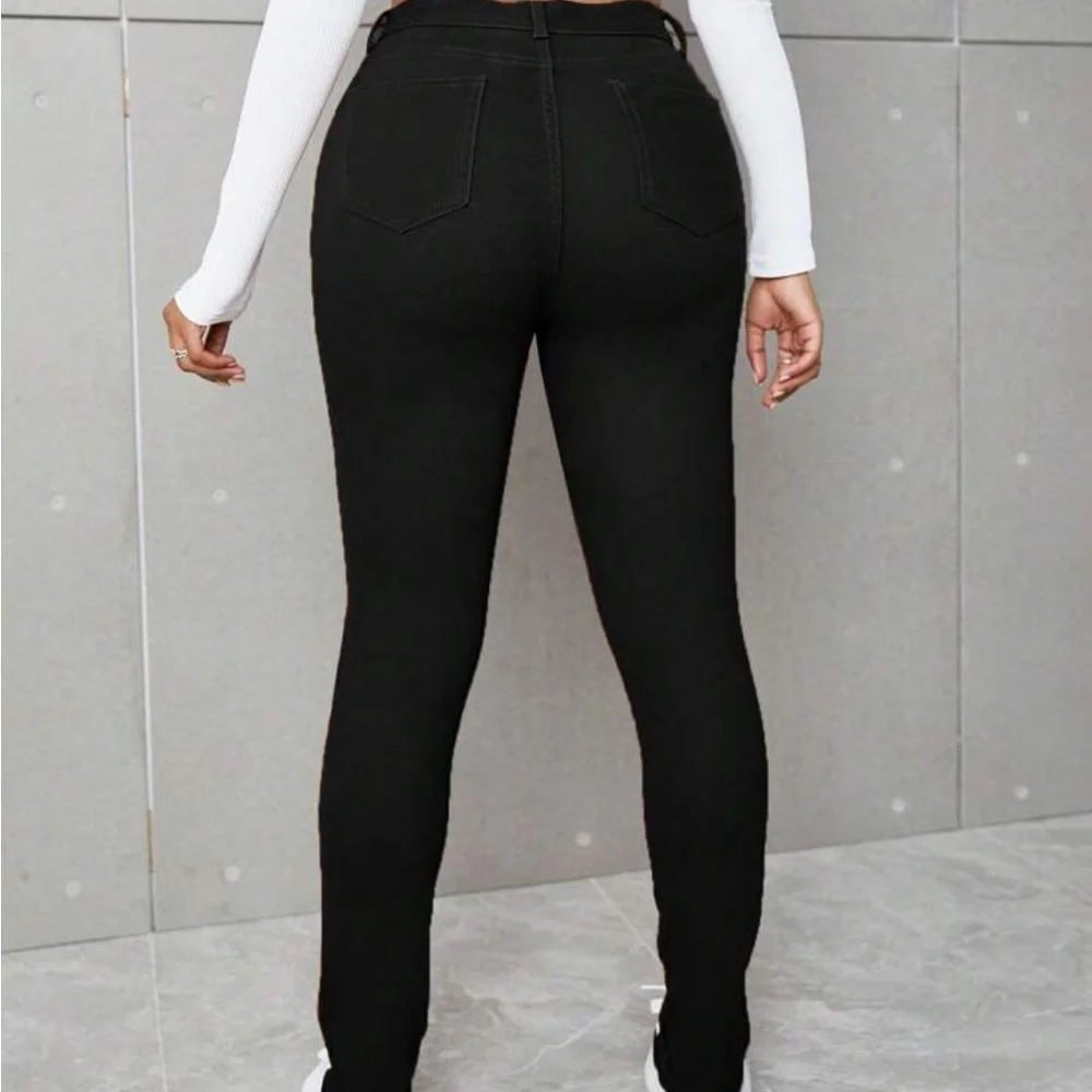 SHEIN sexy high waist ripped jeans - Picture 2 of 3